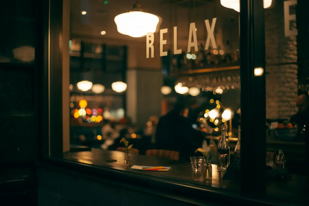 Evening ambience through the window